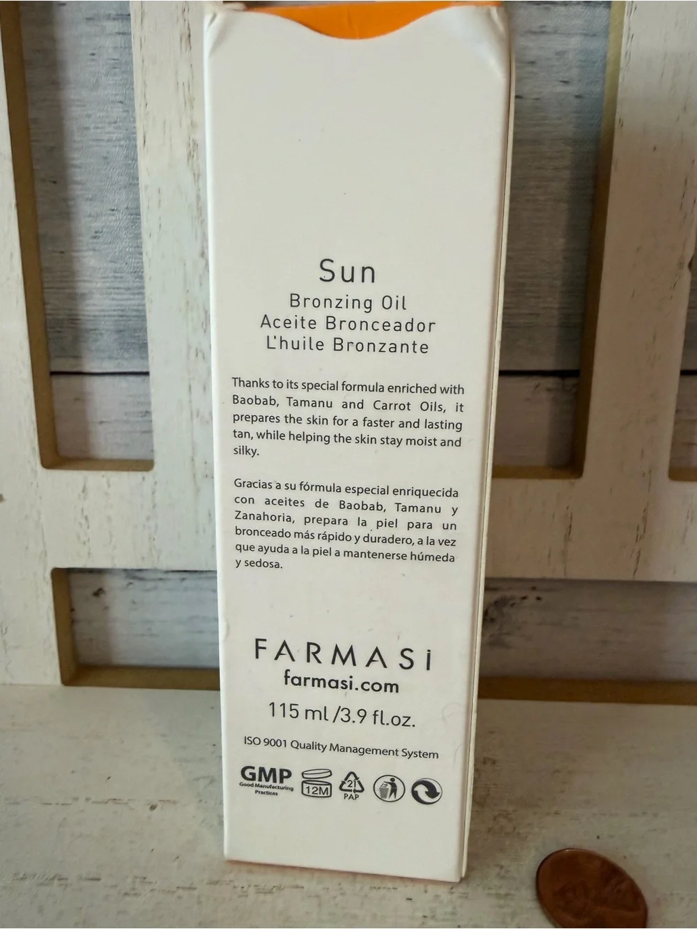 Farmasi Dr C Tuna Bronzing Sun Oil 6 SPF Spray 115 ml/ 3.9oz New In Box